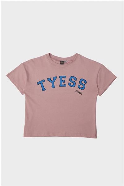 Tyess Kız Çocuk Pembe T-Shirt
