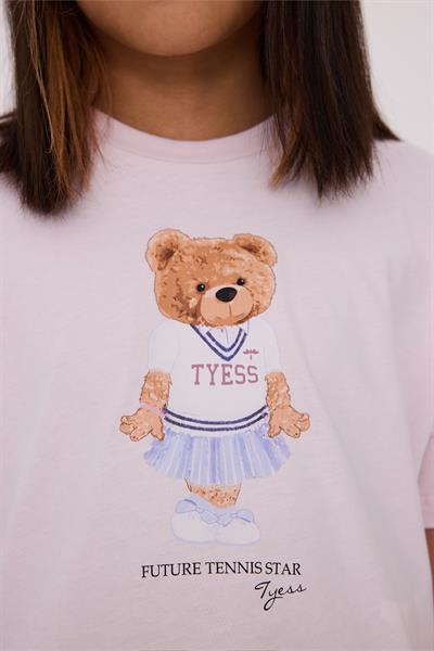 Tyess Kız Çocuk Pembe TshirtTyess Kız Çocuk Pembe Tshirt