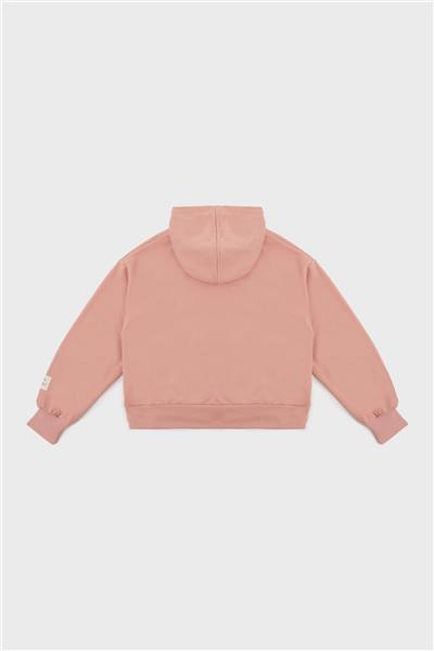 Tyess Kız Çocuk Pudra Sweatshirt