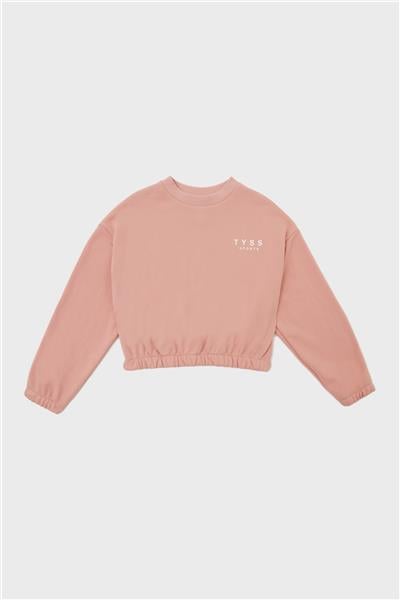 Tyess Kız Çocuk Pudra Sweatshirt