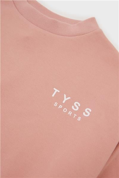 Tyess Kız Çocuk Pudra Sweatshirt