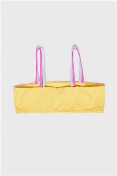 Tyess Kız Çocuk Sarı Bikini Üstü
