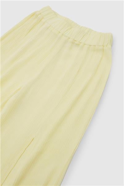 Tyess Kız Çocuk Sarı Pantolon