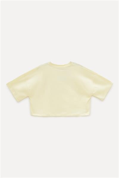 Tyess Kız Çocuk Sarı T-Shirt