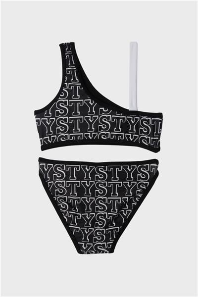 Tyess Kız Çocuk Siyah Bikini