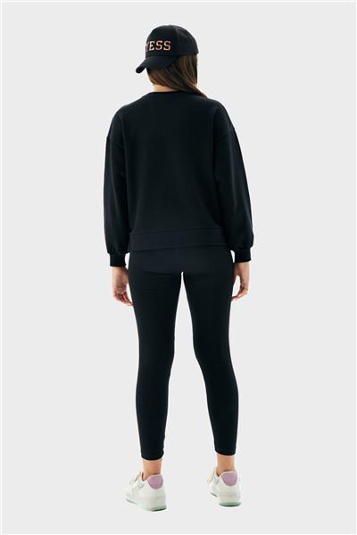 Tyess Kız Çocuk Siyah Sweatshirt
