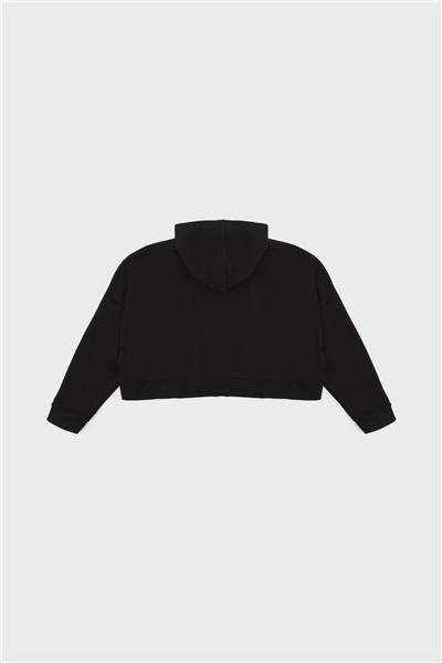 Tyess Kız Çocuk Siyah Sweatshirt