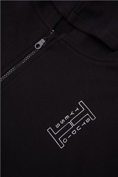 Tyess Kız Çocuk Siyah Sweatshirt