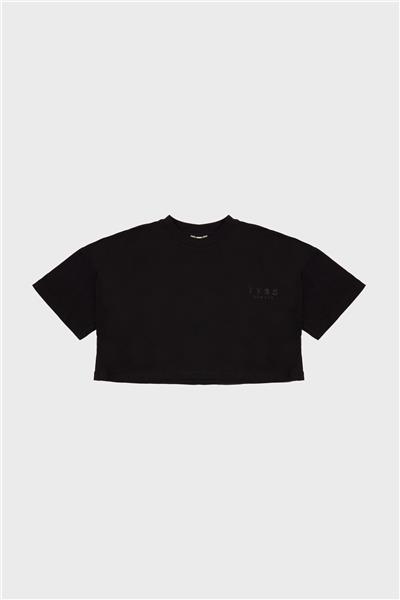 Tyess Kız Çocuk Siyah T-Shirt