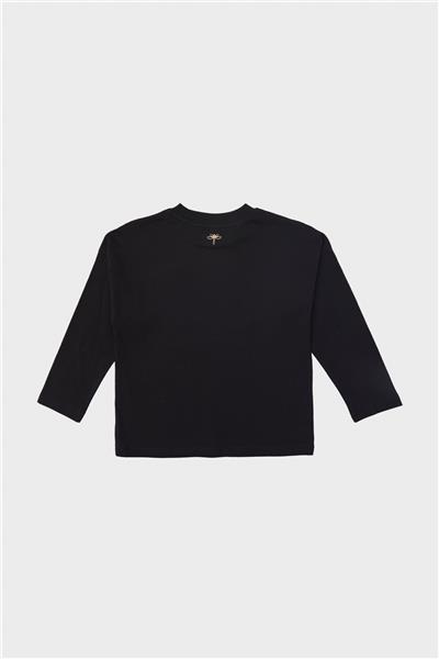 Tyess Kız Çocuk Siyah T-Shirt