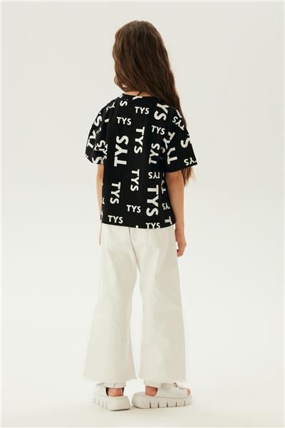 Tyess Kız Çocuk Siyah T-Shirt