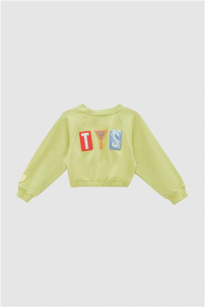 Tyess Kız Çocuk Yeşil S-Shirt