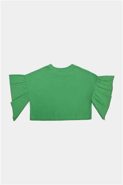 Tyess Kız Çocuk Yeşil Tshirt