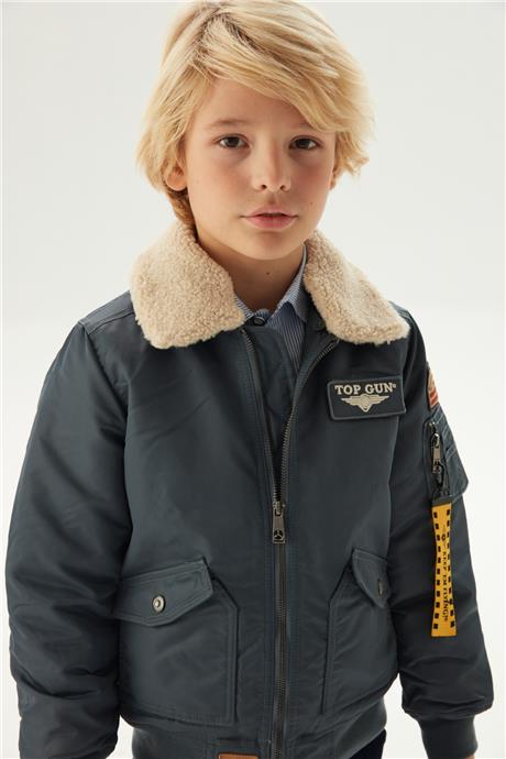 TOPGUN Erkek Çocuk Mavi Mont
