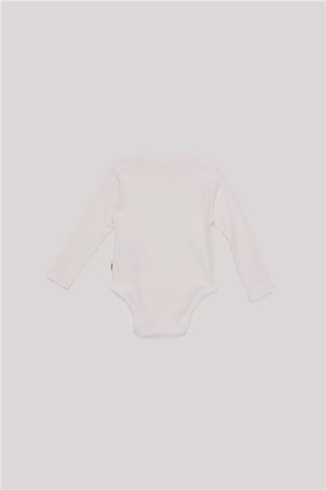 Tyess Basic Kız Bebek Ekru Body