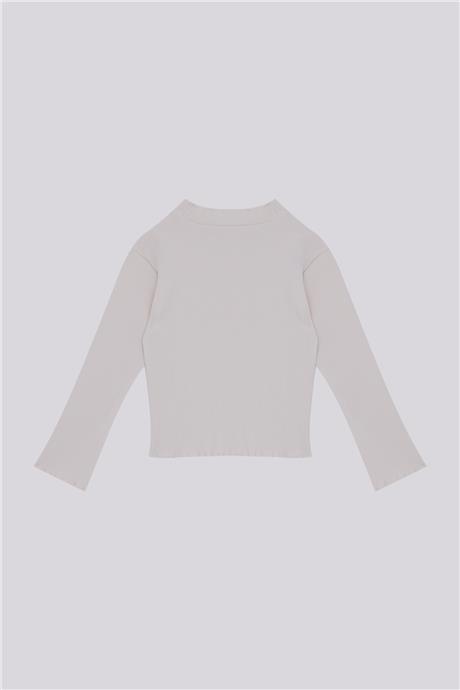 Tyess Basic Kız Çocuk Ekru TshirtTyess Basic Kız Çocuk Ekru Tshirt