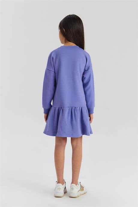 Tyess Basic Girl Purple DressTyess Basic Girl Purple Dress