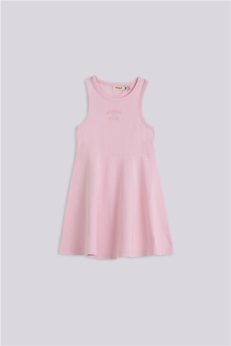 Tyess Basic Kız Çocuk Pembe ElbiseTyess Basic Kız Çocuk Pembe Elbise