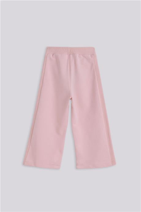 Tyess Basic Kız Çocuk Pembe Eşofman AltıTyess Basic Kız Çocuk Pembe Eşofman Altı