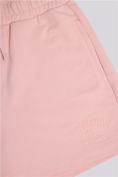 Tyess Basic Kız Çocuk Pembe ŞortTyess Basic Kız Çocuk Pembe Şort