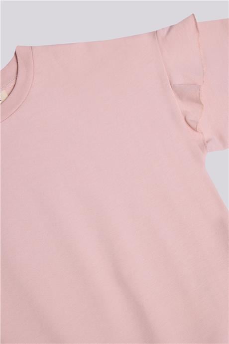 Tyess Basic Kız Çocuk Pembe SweatshirtTyess Basic Kız Çocuk Pembe Sweatshirt