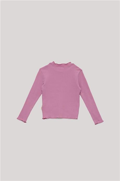 Tyess Basic Kız Çocuk Pembe T-Shirt