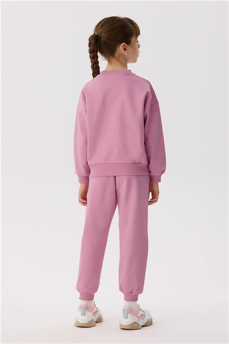 Tyess Basic Kız Çocuk Pembe Takım