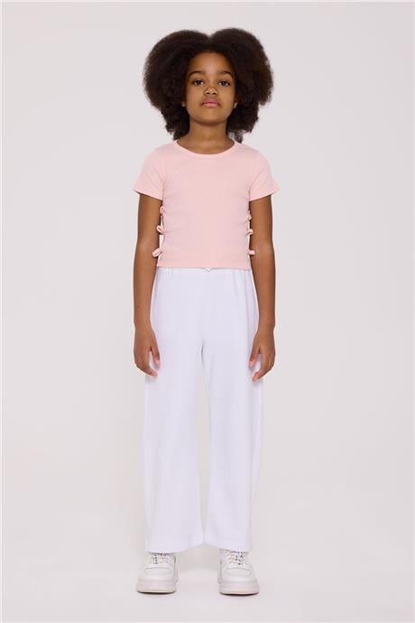Tyess Basic Kız Çocuk Pembe TshirtTyess Basic Kız Çocuk Pembe Tshirt