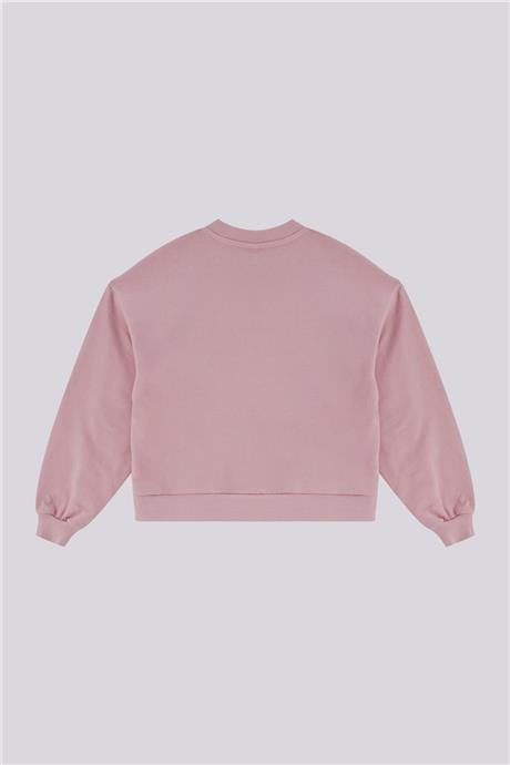 Tyess Kız Bebek Pudra SweatshirtTyess Kız Bebek Pudra Sweatshirt