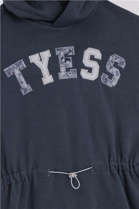 Tyess Kız Çocuk Antrasit ElbiseTyess Kız Çocuk Antrasit Elbise