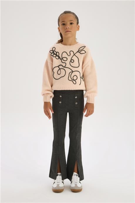Tyess Girl Anthracite TrousersTyess Girl Anthracite Trousers