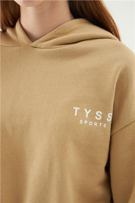 Tyess Kız Çocuk Bej Sweatshirt