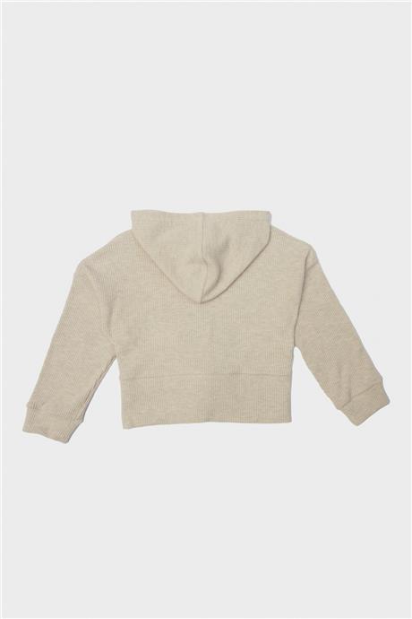 Tyess Kız Çocuk Bej Sweatshirt