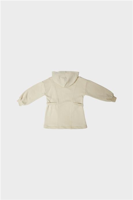 Tyess Kız Çocuk Bej Sweatshirt