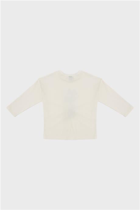 Tyess Kız Çocuk Bej T-Shirt