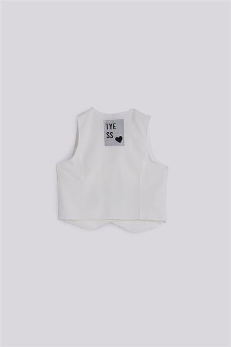 Tyess Girl Grey VestTyess Girl Grey Vest