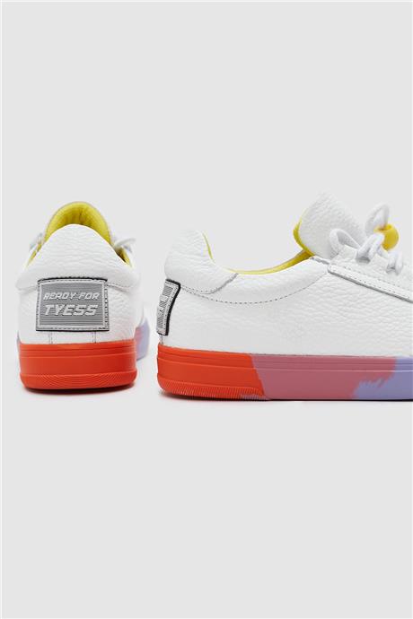 Tyess Kız Çocuk Beyaz Sneaker