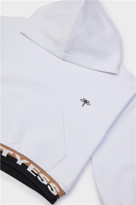 Tyess Kız Çocuk Beyaz Sweatshirt