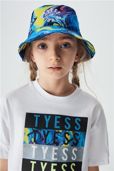 Tyess Kız Çocuk Beyaz T-Shirt