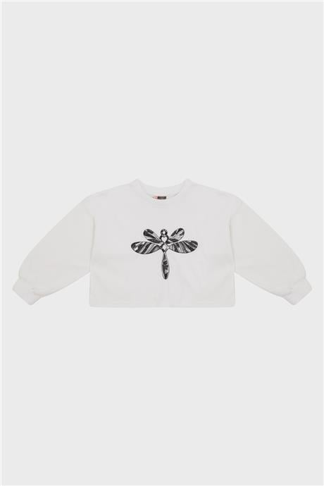 Tyess Kız Çocuk Beyaz T-Shirt
