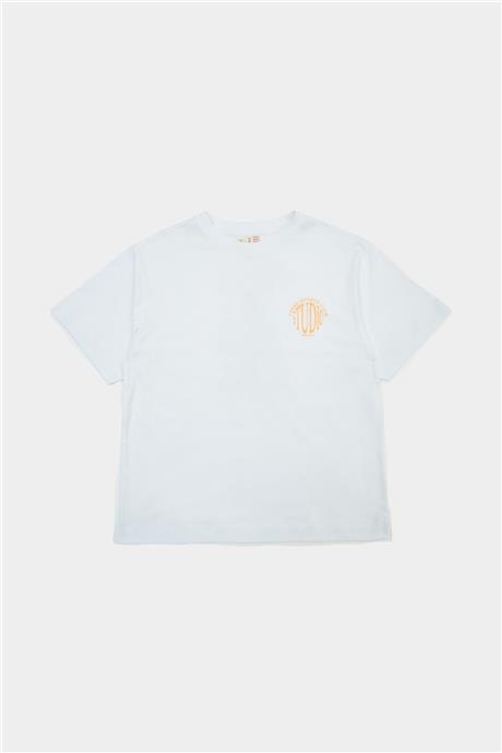 Tyess Kız Çocuk Beyaz Tshirt