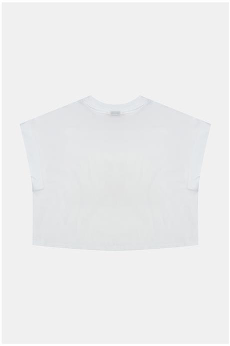 Tyess Kız Çocuk Beyaz Tshirt
