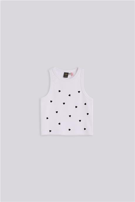 Tyess Kız Çocuk Beyaz TshirtTyess Kız Çocuk Beyaz Tshirt