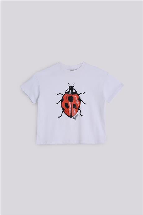 Tyess Kız Çocuk Beyaz TshirtTyess Kız Çocuk Beyaz Tshirt