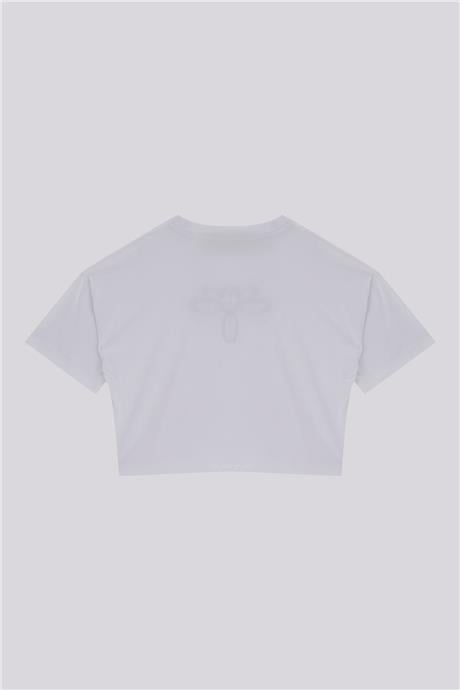 Tyess Kız Çocuk Beyaz TshirtTyess Kız Çocuk Beyaz Tshirt