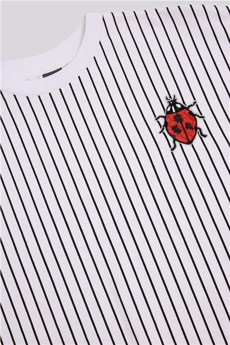 Tyess Kız Çocuk Çizgili SweatshirtTyess Kız Çocuk Çizgili Sweatshirt