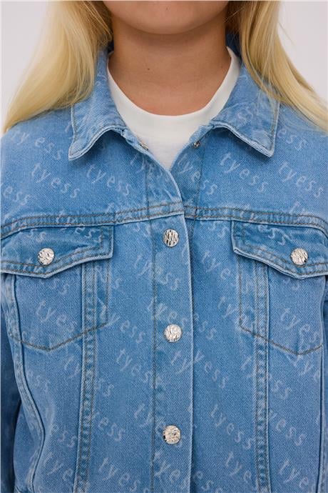 Tyess Kız Çocuk Denim CeketTyess Kız Çocuk Denim Ceket