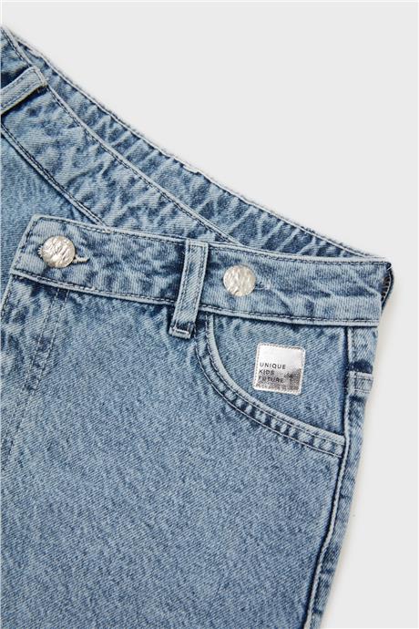 Tyess Kız Çocuk Denim Etek