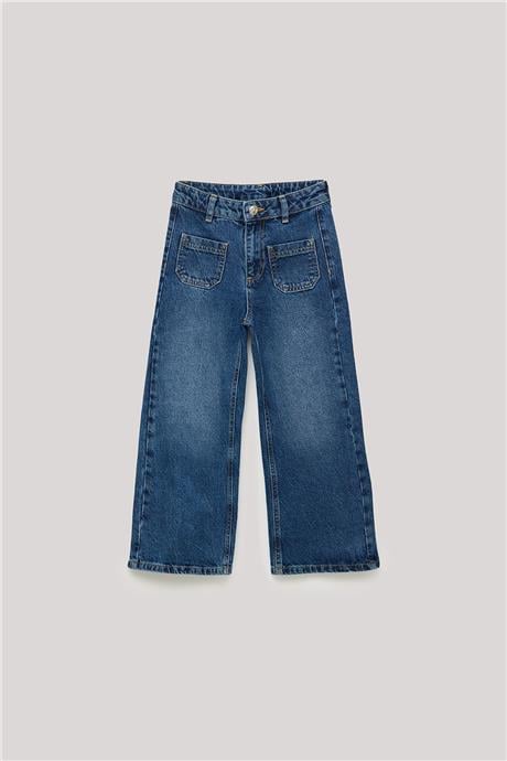 Tyess Kız Çocuk Denim Pantolon