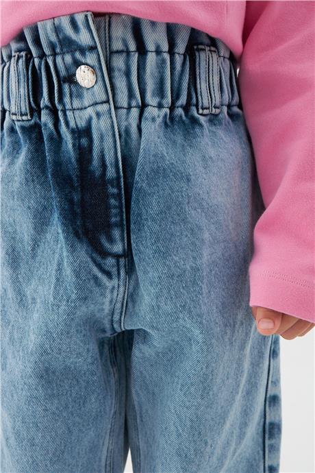 Tyess Kız Çocuk Denim Pantolon